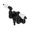 Kingston Brass AE35T0 3-3/8 Inch Wall Mount Tub Faucet, Matte Black AE35T0 - alternate 1